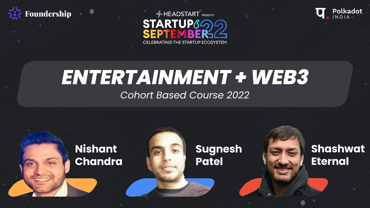 Entertainment plus Web3 course video