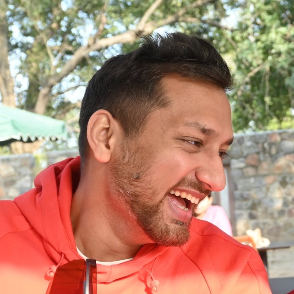 Shashwat Eternal, laughing